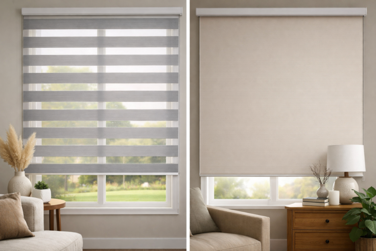 Zebra Window Blinds vs. Regular Roller Blinds: Which Is Right for Your Home?